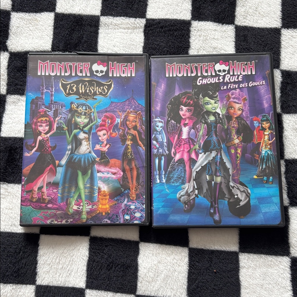 Monster high 13 wishes and ghouls rule dvd